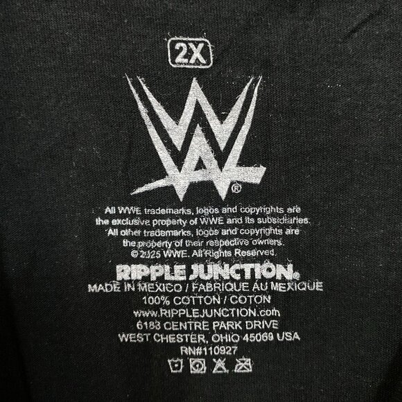 WWE Dwayne The Rock Johnson Tram Bring It T-Shirt 2X - Picture 4 of 4